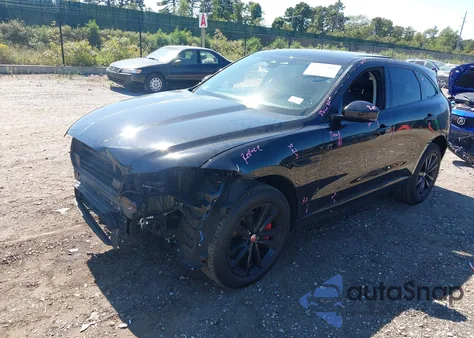 2022 Jaguar F-Pace S P250 Awd Automatic из США, поврежденный, VIN SADCJ2EX5NA698705